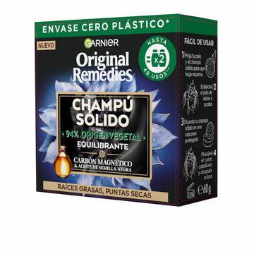 festes Shampoo Garnier Original Remedies Ausgleichende Magnetische Kohle 60 g