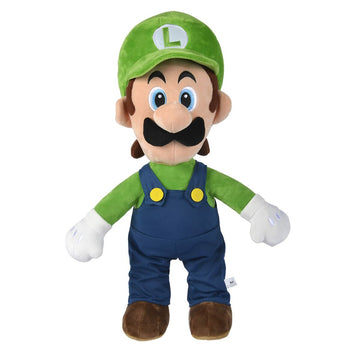 Plüschtier Super Mario Luigi Blau grün 50 cm
