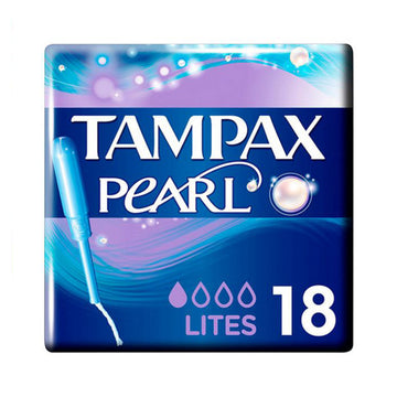 Pack Tampons Pearl Lites Tampax (18 uds)