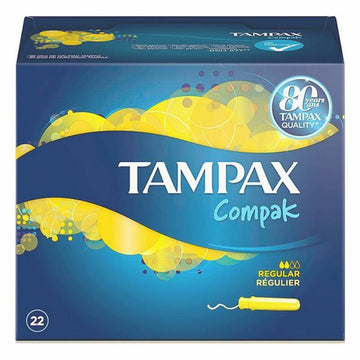 Tampons Normal COMPAK Tampax 178799.6 (22 uds)