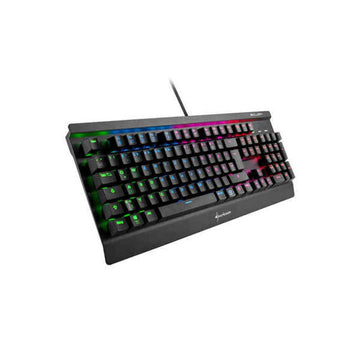 Gaming Tastatur Sharkoon SKILLER MECH SGK3 RGB Schwarz