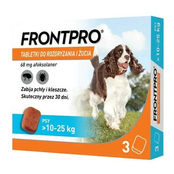 Tabletten FRONTPRO 612473 15 g 3 x 68 mg Geeignet für Hunde bis max. >10-25 kg