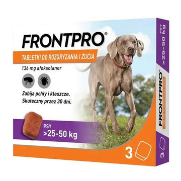Tabletten FRONTPRO 612474 15 g 3 x 136 mg Geeignet für Hunde bis max. >25-50 kg