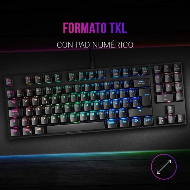 Gaming Tastatur Mars Gaming MKREVO PRO LED RGB
