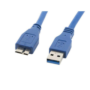 USB-Kabel auf micro-USB Lanberg CA-US3M-10CC-0005-B Blau 50 cm (0,5 m)