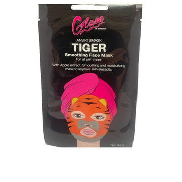 Feuchtigkeitsspendend Gesichtsmaske Glam Of Sweden H01498 Tiger (24 ml)