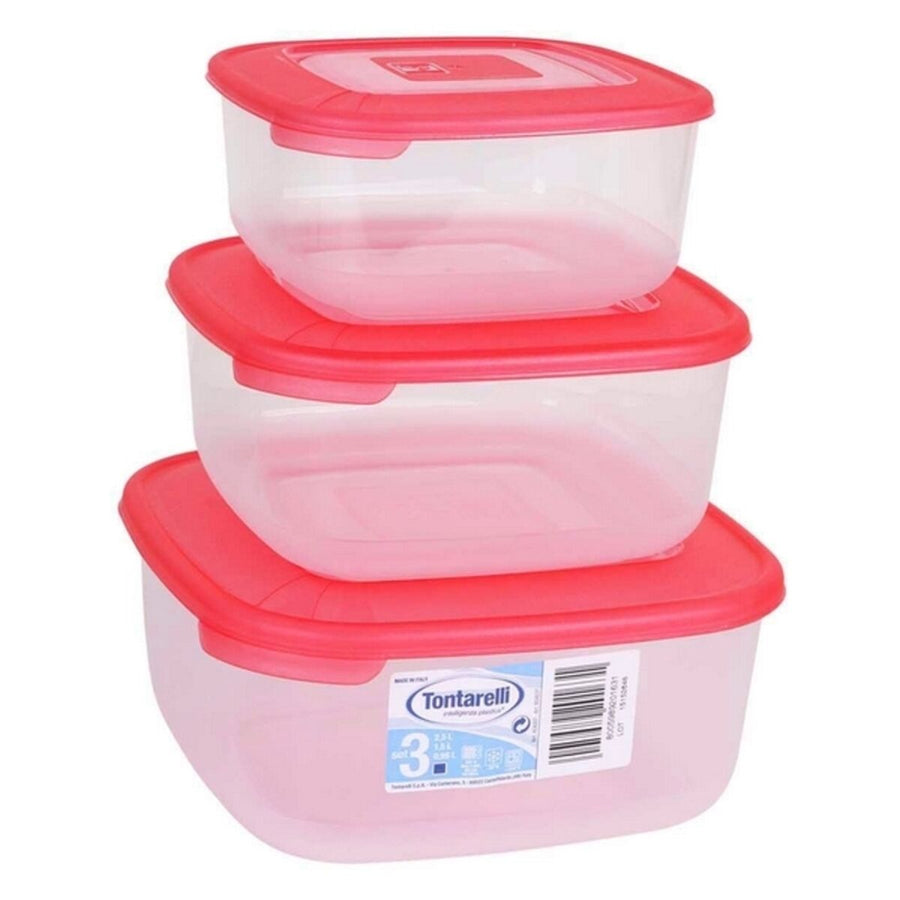 3 Lunchbox-Set Tontarelli (1 - 1,5 - 2,5 L)
