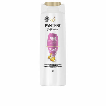 Shampoo Pantene 3en1 600 ml Gelocktes Haar