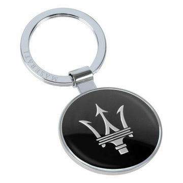 Schlüsselanhänger Maserati KMU4160108 Stahl Schwarz