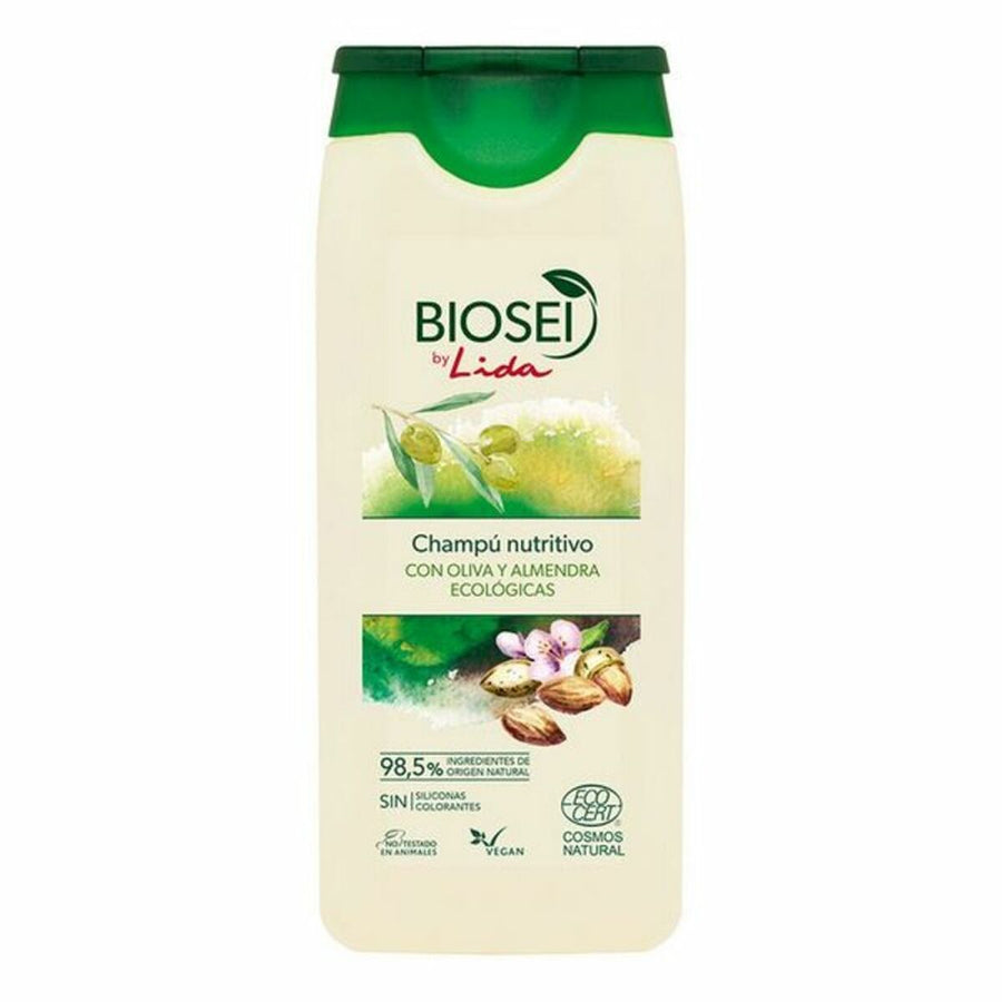 Pflegendes Shampoo Biosei Olive & Almond Lida Biosei Oliva Almendras Ecocert (500 ml) 500 ml
