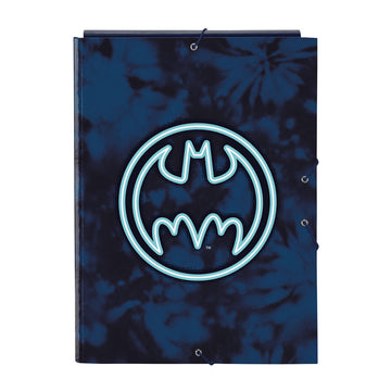 Faltblatt Batman Legendary Marineblau A4
