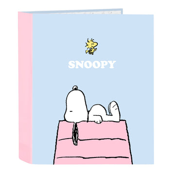 Ringbuch Snoopy Imagine Blau A4 (27 x 33 x 6 cm)