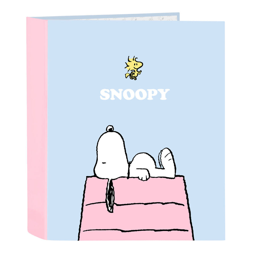 Ringbuch Snoopy Imagine Blau A4 (27 x 33 x 6 cm)