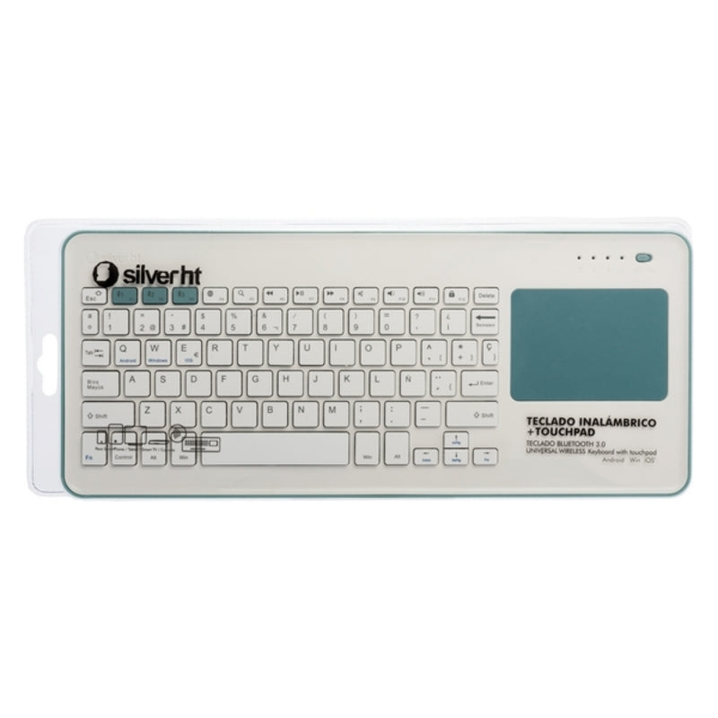 Drahtlose Tastatur Silver Electronics