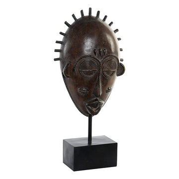 Deko-Figur DKD Home Decor Metall Harz Maske (26 x 11 x 54 cm)