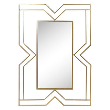 Wandspiegel DKD Home Decor Golden Metall (80 x 3 x 120 cm)