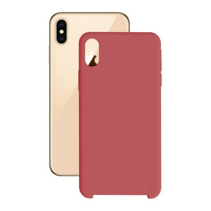 Handyhülle iPhone XS Max KSIX Soft Rot