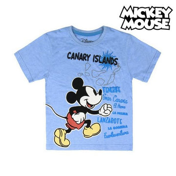 Kurzarm-T-Shirt für Kinder Canary Islands Mickey Mouse 73489