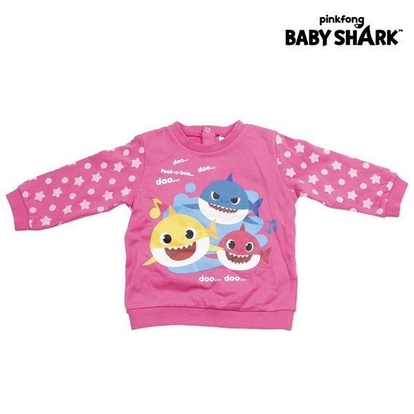 Trainingsanzug für Babys Baby Shark Rosa