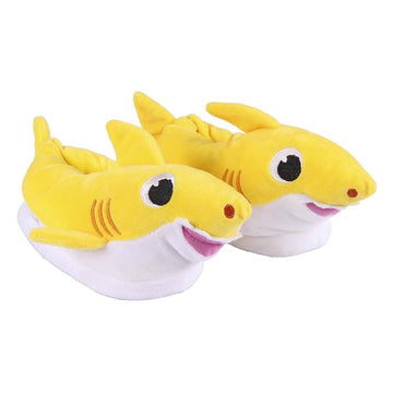 Hausschuhe für Kinder 3D Baby Shark Gelb