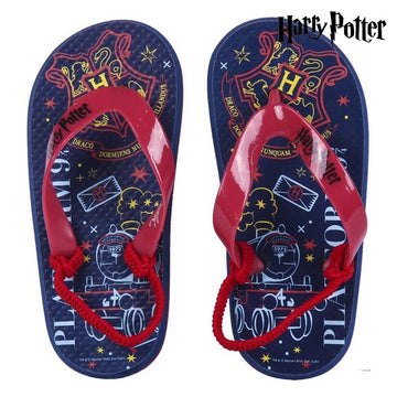 Flip Flops für Kinder Harry Potter Blau Rot