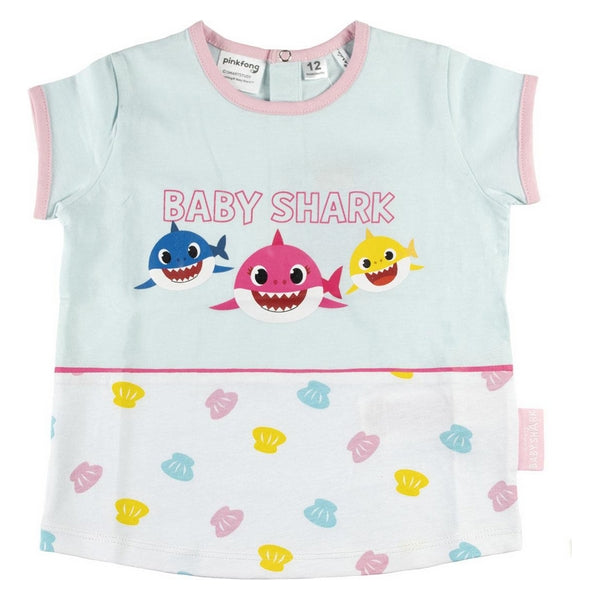 Schlafanzug Für Kinder Baby Shark Weiß