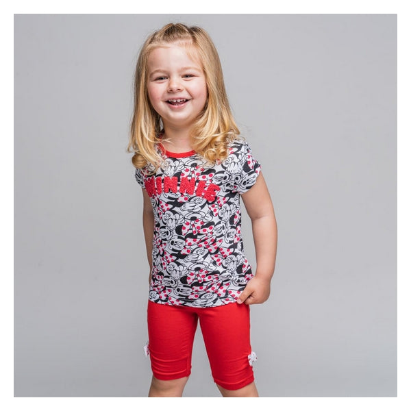 Bekleidungs-Set Minnie Mouse Rot
