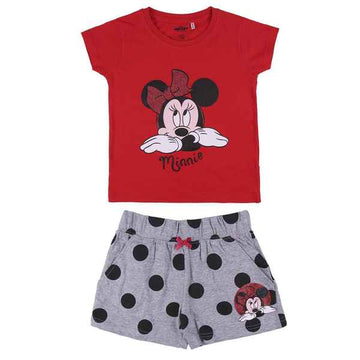 Bekleidungs-Set Minnie Mouse Rot
