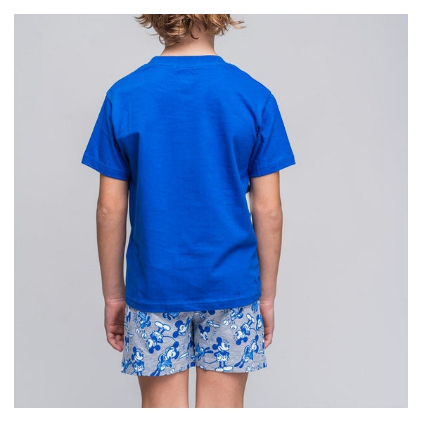 Schlafanzug Für Kinder Mickey Mouse Blau