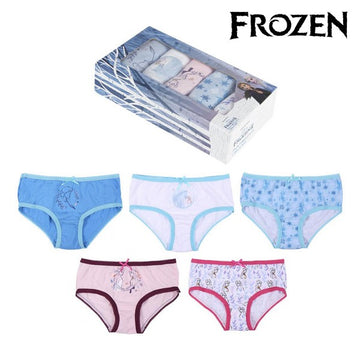 Unterhosen-Packung für Mädchen Frozen Bunt (5 uds)