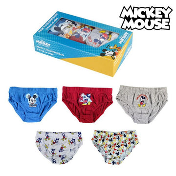 Packung Unterhosen Mickey Mouse Kind Bunt (5 uds)