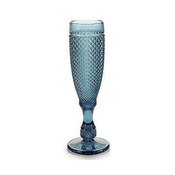 Champagnerglas Blau Glas (180 ml)
