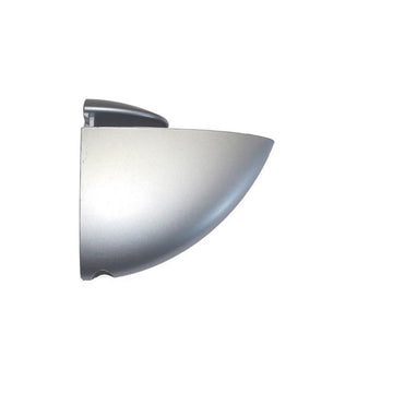 Regalträger & -stützen Micel SP04 Silberfarben Zamak 75 x 65 mm (2 Stück)