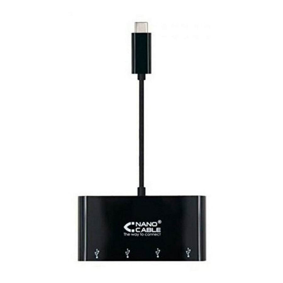 USB-C-zu- USB-Adapter NANOCABLE 10.16.4401-BK (10 cm) Schwarz