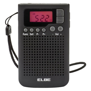 Transistor-Radio ELBE RF-93 AM/FM Schwarz