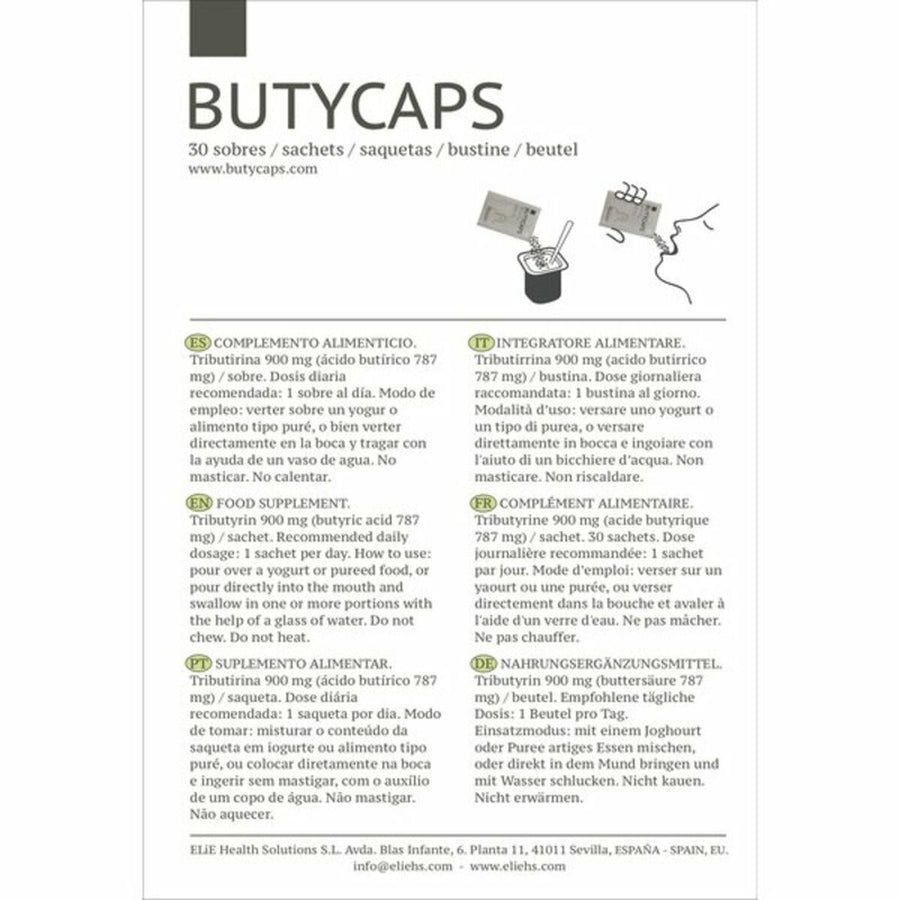 Nahrungsergänzungsmittel Butycaps 900 mg (30 uds) (Refurbished A+)