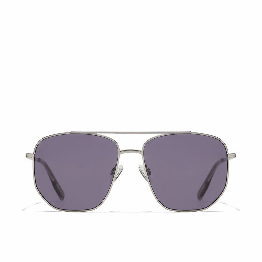 Unisex-Sonnenbrille Hawkers Cad Ø 53 mm Silberfarben Lila