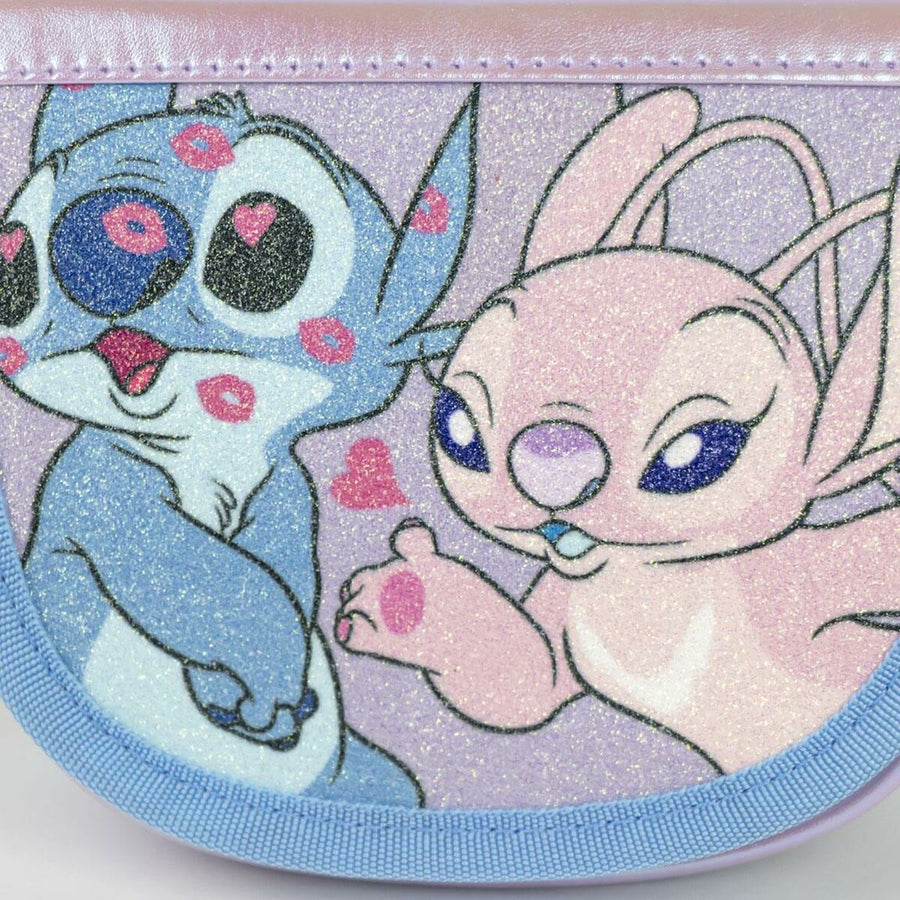 Handtasche Stitch Lila 15 x 12 x 4 cm