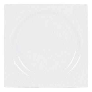 Flad plade Zen Porzellan Weiß (27 x 27 x 3 cm)