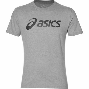 Herren Kurzarm-T-Shirt Asics Big Logo Grau