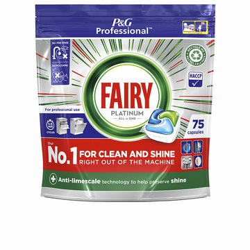 Tabs für Spülmaschine Fairy Platinum (75 Stück)