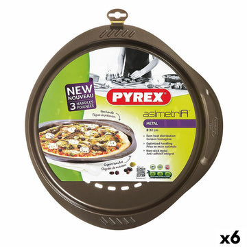 Pizzablech Pyrex Asimetria Metall Ø 32 cm (6 Stück)