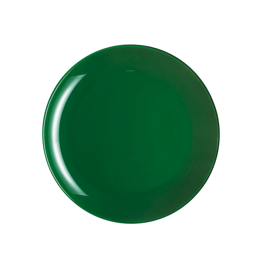 Dessertteller Luminarc Arty grün Glas (Ø 20,5 cm) (12 Stück)